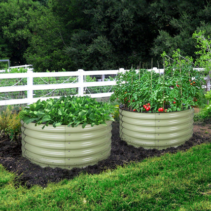 17" Tall x 42" Round Raised Garden Bed