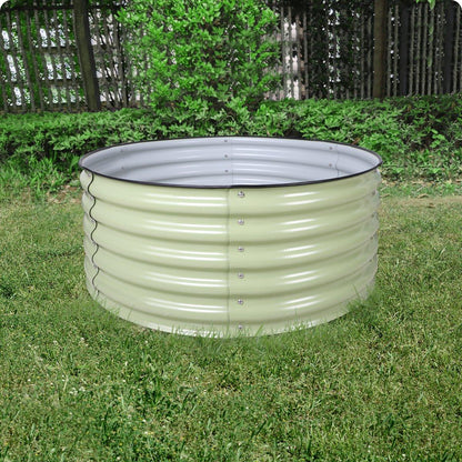 17" Tall x 42" Round Raised Garden Bed