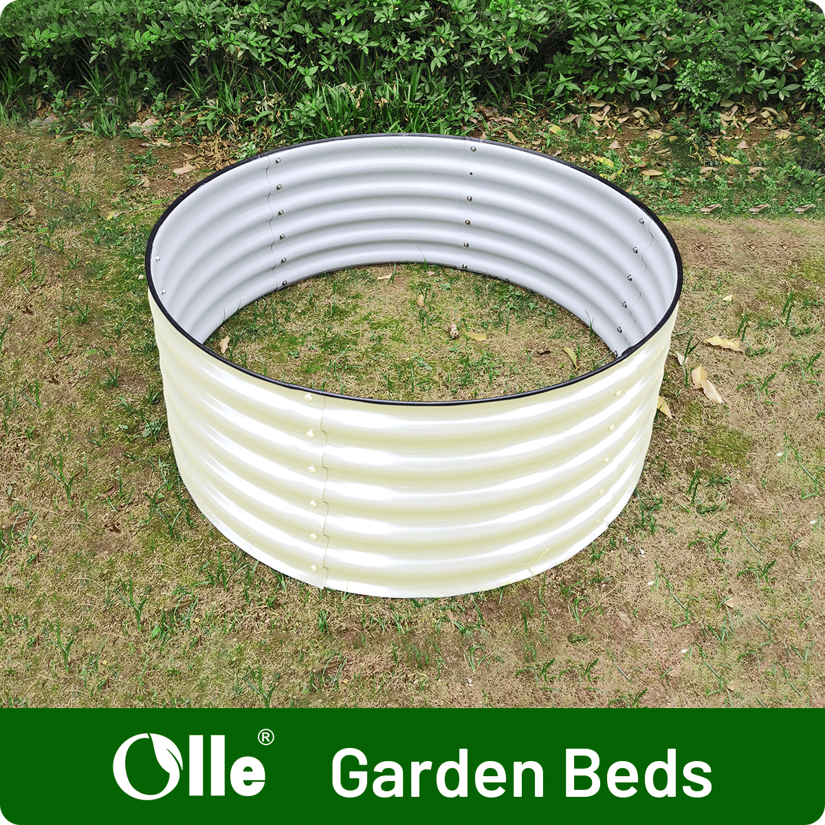 17" Tall x 42" Round Raised Garden Bed