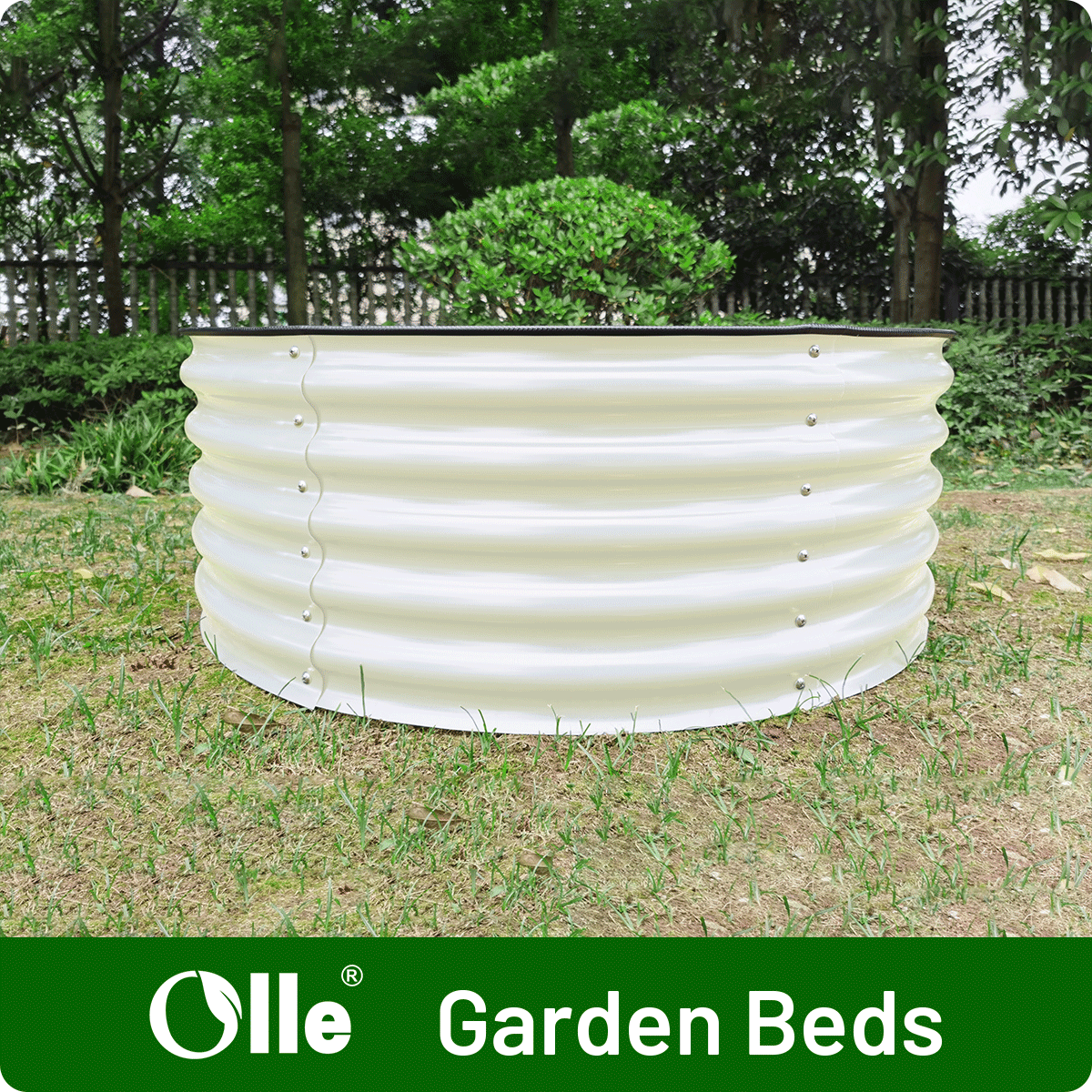 17" Tall x 42" Round Raised Garden Bed