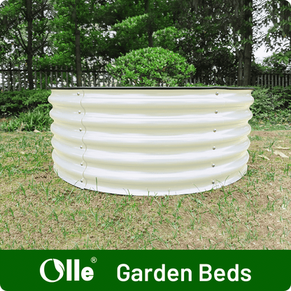 17" Tall x 42" Round Raised Garden Bed