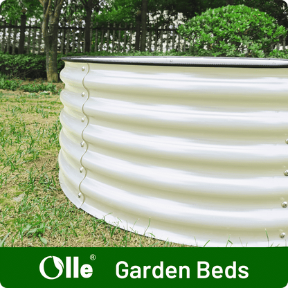 17" Tall x 42" Round Raised Garden Bed