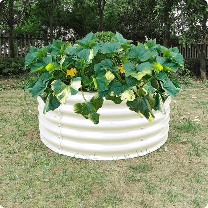 17" Tall x 42" Round Raised Garden Bed