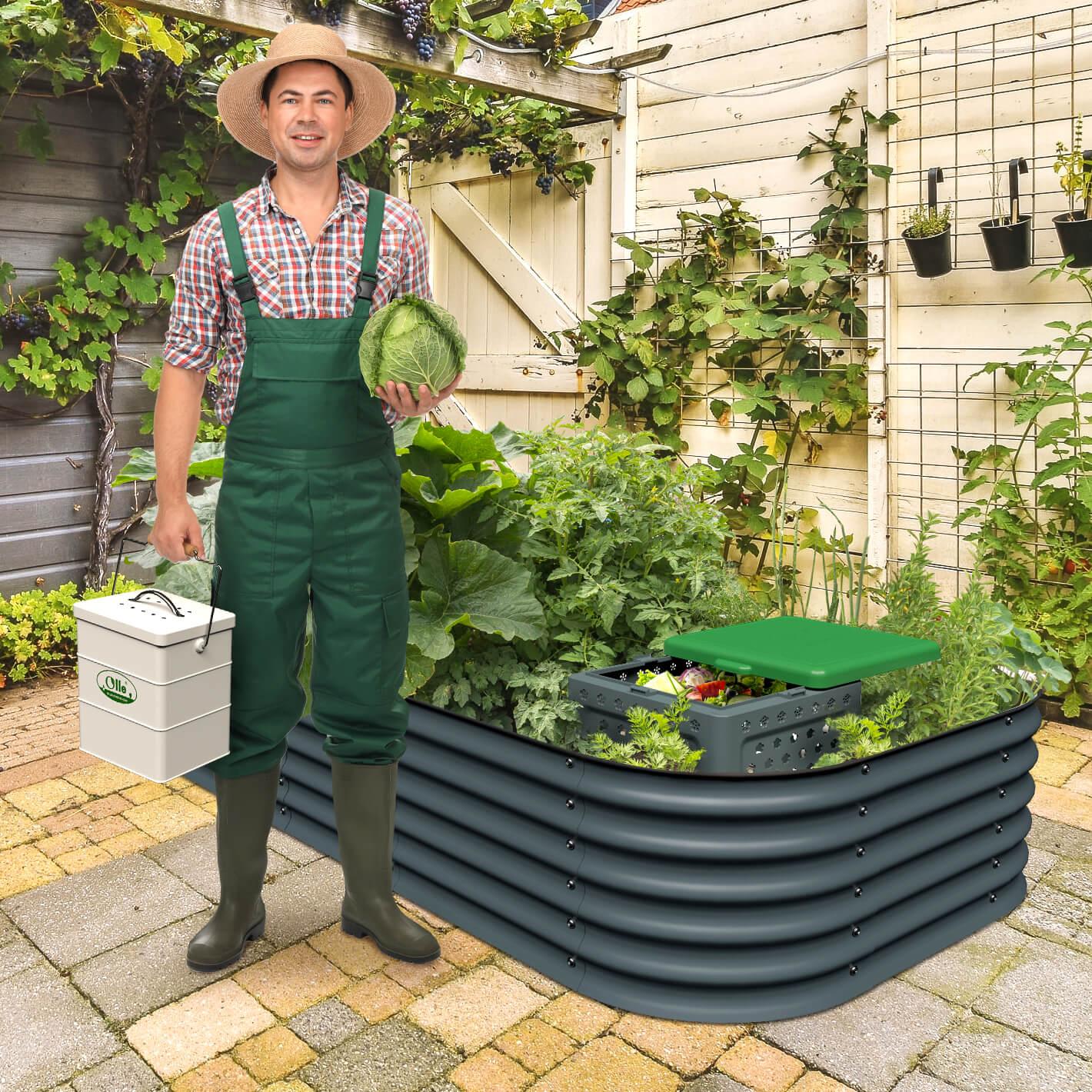 Olle Garden In-Ground Worm Compost Bin