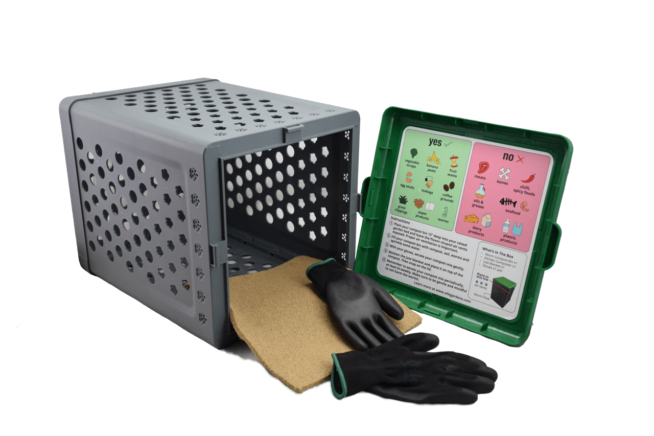 Olle Garden In-Ground Worm Compost Bin