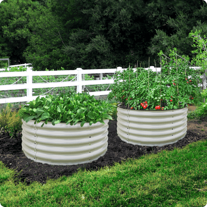 17" Tall x 42" Round Raised Garden Bed